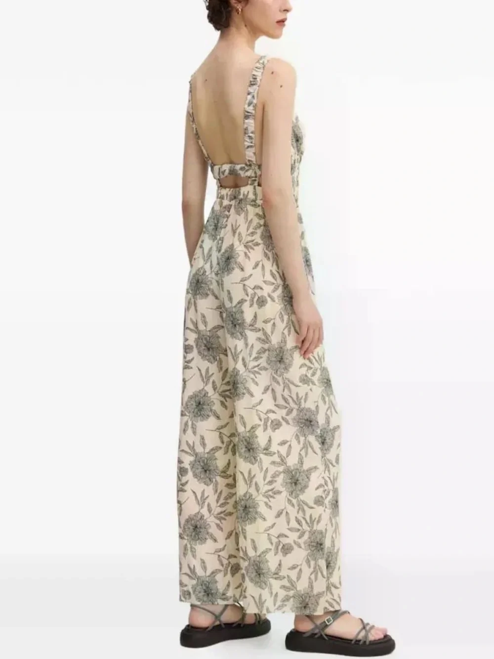 Abercrombie Floral Jumpsuit - Picture 3 of 5